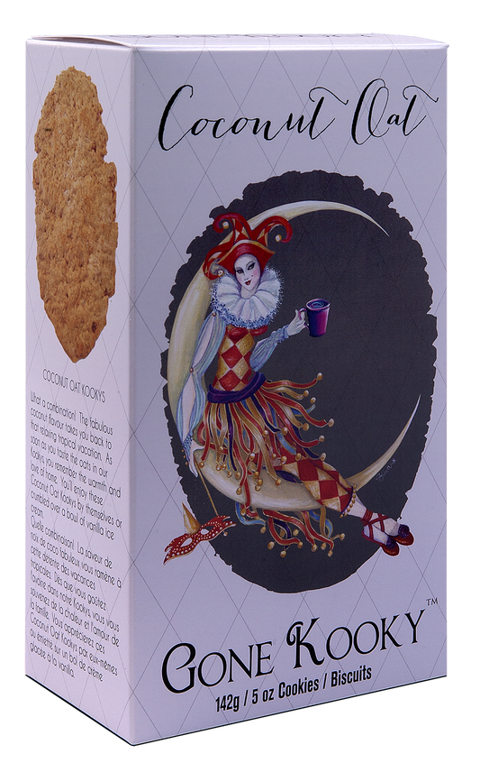 Gone Kooky Coconut Oat Cookies