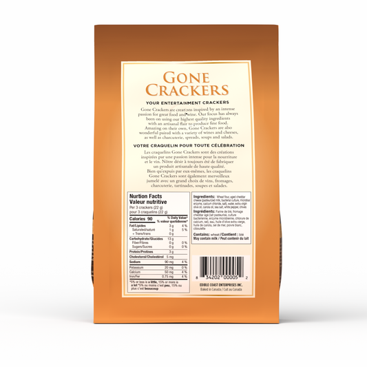 Canadian Cheddar & Chive Crackers